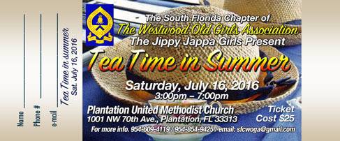 Tea Time In Summer | South Florida Chapter | WOGA